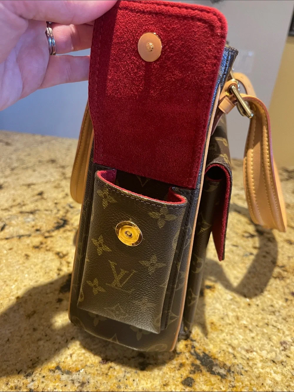 Louis Vuitton Monogram Multiple Cite Brown Tote - Picture 7 of 13